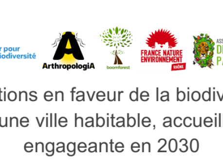 14 actions en faveur de la biodiversité pour une ville habitable, accueillante, engageante en 2030