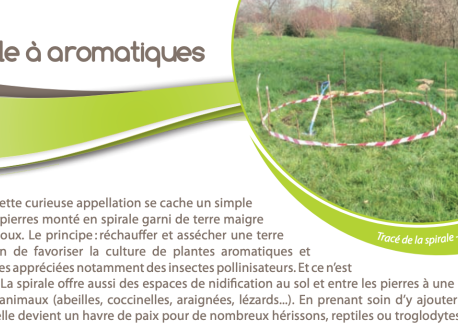 Créer une spirale à aromatiques
